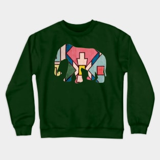 elephant Crewneck Sweatshirt